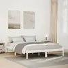 Image de Cadre De Lit Extra Long Sans Matelas 140x210 Cm Bois Massif Pin Vidaxl