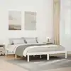 Image de Cadre De Lit Extra Long Sans Matelas 140x220 Cm Bois Massif Pin Vidaxl