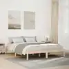 Image de Cadre De Lit Extra Long Sans Matelas 160x220 Cm Bois Massif Pin Vidaxl