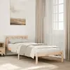 Image de Cadre De Lit Extra Long Sans Matelas 80x210 Cm Bois Massif Pin Vidaxl