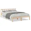 Image de Vidaxl cadre de lit extra long sans matelas 160x210 cm bois massif pin