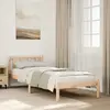 Image de Cadre De Lit Extra Long Sans Matelas 90x220 Cm Bois Massif Pin Vidaxl