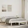 Image de Cadre De Lit Extra Long Sans Matelas 140x220 Cm Bois Massif Pin Vidaxl