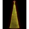 Image de Sapin De Noël À Led 475 Led Blanc Chaud 247 Cm Vidaxl
