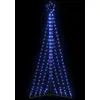 Image de Sapin De Noël À Led 339 Led Blanc Froid 187 Cm Vidaxl