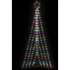 Image de Sapin De Noël À Led 339 Led Colorées 187 Cm Vidaxl