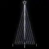 Image de Sapin De Noël À Led 570 Led Blanc Froid 399 Cm Vidaxl