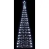Image de Sapin De Noël À Led 550 Led Blanc Froid 300 Cm Vidaxl