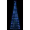 Image de Sapin De Noël À Led 550 Led Bleu 300 Cm Vidaxl