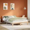Image de Cadre De Lit Sans Matelas 160x200 Cm Bois Massif De Pin Vidaxl