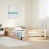 Image de Cadre De Lit Sans Matelas 70x140 Cm Bois De Pin Massif Vidaxl
