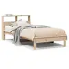 Image de Vidaxl lit bibliothèque sans matelas 90x190 cm bois de pin massif