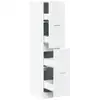 Image de Vidaxl armoire d'apothicaire blanche 30 x 41 x 144,5 cm bois d'ingénierie