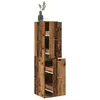 Image de vidaXL Armoire dapothicaire vieux bois 30x41x1445 cm bois ingénierie coffre dapothicaire meuble dapothicaire coffre à 855176