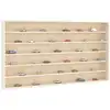 Image de Vitrine De Collection En Bois Avec 6 Étagères 100x9x55 Cm Vidaxl