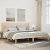 Image de Cadre De Lit Extra Long Sans Matelas 200x210 Cm Bois Massif Vidaxl