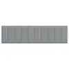 Image de Vidaxl coussin de tête de lit hanko gris clair 180 cm tissu