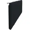 Image de Vidaxl coussin de tête de lit hanko noir 180 cm tissu