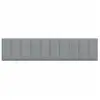 Image de Vidaxl coussin de tête de lit hanko gris clair 200 cm tissu