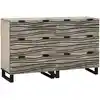 Image de Ensemble De Buffet 2 Pcs Blanc 120 X 33,5 X 75 Cm Vidaxl