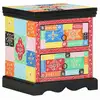 Image de Vidaxl cabinet de chevet avec tiroir 2 pcs multicolore 40 x 35 x 45 cm