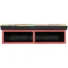 Image de Meuble Tv Multicolore 80 X 30 X 22 Cm Bois D'ingénierie Vidaxl