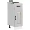 Image de Armoire De Cuisine Kalmar Sonoma Gris Bois D'ingénierie Vidaxl