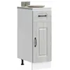 Image de vidaXL Armoire de cuisine Kalmar sonoma gris bois dingénierie 853463