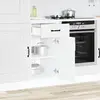 Image de Armoire De Cuisine Kalmar Blanc Bois D'ingénierie Vidaxl