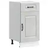 Image de Vidaxl armoire de cuisine kalmar gris béton bois d'ingénierie