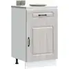 Image de Armoire De Cuisine Kalmar Sonoma Gris Bois D'ingénierie Vidaxl