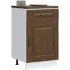 Image de Armoire De Cuisine Kalmar Chêne Marron Bois D'ingénierie Vidaxl