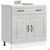 Image de vidaXL Armoire de cuisine Kalmar gris béton bois dingénierie 853501
