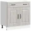 Image de Vidaxl armoire de cuisine kalmar sonoma gris bois d'ingénierie