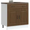 Image de vidaXL Armoire de cuisine Kalmar chêne marron bois dingénierie 853504