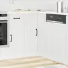 Image de Armoire D'angle De Cuisine Kalmar Blanc Bois D'ingénierie Vidaxl