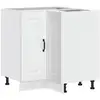 Image de Vidaxl armoire d'angle de cuisine kalmar blanc bois d'ingénierie