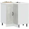 Image de Armoire D'angle De Cuisine Kalmar Gris Béton Bois D'ingénierie Vidaxl