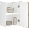 Image de Armoire Murale Cuisine Kalmar Chêne Artisanal Bois D'ingénierie Vidaxl