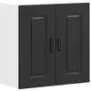 Image de Vidaxl armoire murale de cuisine kalmar noir bois d'ingénierie