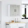 Image de Armoire Murale De Cuisine Kalmar Sonoma Gris Bois D'ingénierie Vidaxl