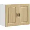 Image de Armoire Murale De Cuisine Kalmar Chêne Sonoma Bois D'ingénierie Vidaxl