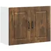 Image de Armoire Murale De Cuisine Kalmar Chêne Fumé Bois D'ingénierie Vidaxl