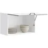 Image de vidaXL Armoire murale de cuisine Kalmar gris béton bois dingénierie 853601