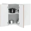 Image de vidaXL Armoire murale dangle de cuisine Kalmar vieux bois 853625