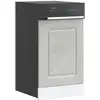 Image de Panneau De Lave-vaisselle Kalmar Gris Béton 45x1,5x57 Cm Vidaxl