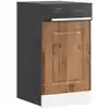 Image de Panneau De Lave-vaisselle Kalmar Vieux Bois 45x1,5x57 Cm Vidaxl
