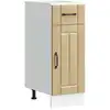 Image de Armoire De Cuisine Lucca Chêne Sonoma Bois Ingénierie Vidaxl