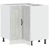 Image de Vidaxl armoire d'angle de cuisine lucca gris béton bois d'ingénierie