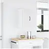 Image de Vidaxl armoire murale de cuisine lucca blanc bois d'ingénierie